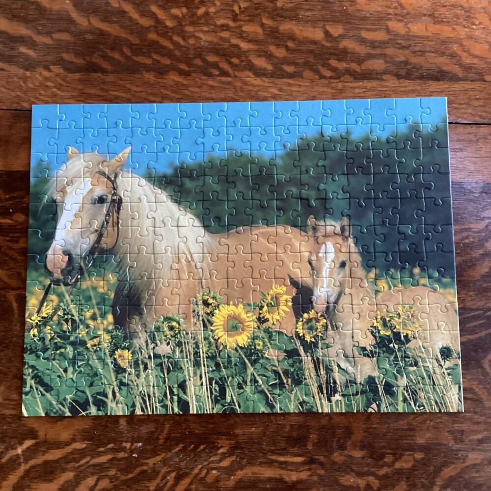 Ravensburger Puzzle 8+ HORSES 200 Pieces XXL No. 12 628 6